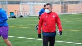 El entrenador del Real Jaén, Juan Arsenal.