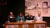 Vicente Ruiz, Virtudes Puertas, Evaristo Gutiérrez y Luis Ayuso, en la presentación oficial de las jornadas. / Pablo Espinosa Luna / Diario JAÉN. 