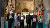 Inauguración de la exposición “Peregrinos de Esperanza. Años santos, jubileos y peregrinaciones en la Historia de la Iglesia”. / Fundación Caja Rural de Jaén.