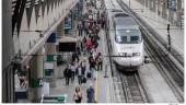 Tren de Renfe en la Estación de Santa Justa, en Sevilla. / Renfe.