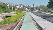 Actualmente, el corredor está finalizado a falta del último tramo y la instalación de mobiliario. / Ana Belén Portellano.