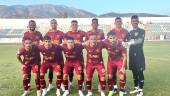 Alineación del Linares Deportivo en el Escribano Castilla de Motril.