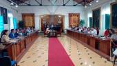 Los concejales de la Corporación Municipal durante el Pleno Ordinario previo a las vacaciones de verano.