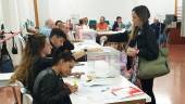Mesa electoral el 28M en Jaén capital. / Diario JAÉN.