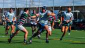 FUERZA. Imagen del último partido del Jaén Rugby, donde venció al CR Málaga.