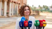 María Jesús Montero, este viernes en Sevilla. / María José López / Europa Press.