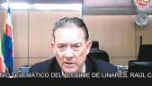 respuestas. El alcalde de Linares contesta a las preguntas durante la entrevista.
