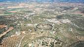 ZONA RURAL. Panorámica aérea de la aldea de Ermita Nueva, en el sur del término municipal.