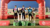 Ganadores de la IX Carrera Solidaria de la Universidad de Jaén.