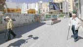 CALLE SAN CLEMENTE, 5. Solar donde se ubicaba Simago, aún pendiente de edificar, en una foto de Archivo.