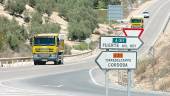 CARRETERA. Vista de un tramo de la A-311, que une Jaén y Andújar por Fuerte del Rey.