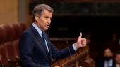 Alberto Núñez Feijóo, interviene durante el pleno extraordinario celebrado en el Congreso de los Diputados. / Eduardo Parra / Europa Press.
