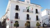 MUNICIPAL. Fachada del Ayuntamiento de Huelma, que gobierna de nuevo Izquierda Unida. 