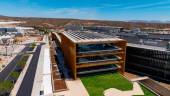Centro financiero de Cajamar en el Parque Científico Tecnológico de Almería. / Europa Press. 