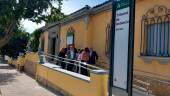 Javier Carazo visita los juzgados de Martos.