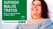 POLÉMICO. Cartel de la campaña contra la violencia machista en Andalucía.