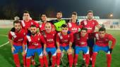 Líder. Once inicial del Baeza en el encuentro ante Los Villares.