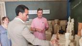 Francisco José Solano en la escuela de arte de la capital. / Junta de Andalucía.