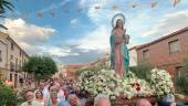 Un momento de la procesión en El Porrosillo. / Pablo Espinosa / Diario JAÉN. 