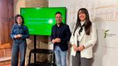 Isabel Uceda, Javier Perales y María Dolores Ruiz durante la presentación. / Diputación de4 Jaén.