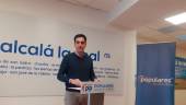Marino Aguilera, este viernes, en rueda de prensa. / Juan Rafael Hinojosa / Diario JAÉN.