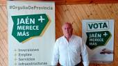 Manuel Barrionuevo en la sede de Jaén Merece Más. / Fran Miranda / Diario JAÉN.