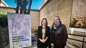 Ángela Kaiser y María Angustias Berbel durante la presentación de la muestra. / Ana Lechuga / Diario JAÉN.