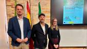 Francisco Javier Lozano, Lluis Penyafort e Irene Díaz. / Diputación de Jaén.
