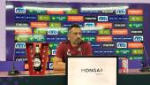 Manuel Herrero en la rueda de prensa previa frente el CD Estepona. / José García Armijo / Diario JAÉN.