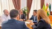 Reunión con responsables de Cruz Roja. / Diputación de Jaén.