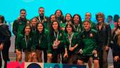 Equipo de fútbol sala femenino, campeón de la edición 2026 de los CAU. / Universidad de Jaén.