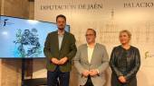 Francisco Javier Lozano, José Ayala y María Espejo durante la rueda de prensa. / Juanfran Paredes / Diario JAÉN.