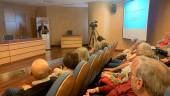 Charla-coloquio sobre los nuevos abordajes terapéuticos para la enfermedad del Parkinson. / Pablo Espinosa Luna / Diario JAÉN.