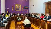 Concejales y equipo de Gobierno en el pleno de este jueves. / Ayuntamiento de Jaén.