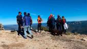 Grupo de voluntarios implicados en la búsqueda. / Juanfran Paredes / Diario JAÉN. 