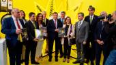 La comitiva visita el estand con Luis Planas como invitado especial a la inauguración. 