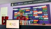 Manuel Herrero durante la rueda de prensa. / Álex Gómez / Diario JAÉN.
