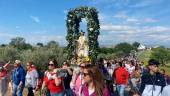 REUNIÓN. Los vecinos de Pozo Alcón pasearon junto al Niño Jesús en honor a San Gregorio. / Juanfran Paredes / Diario JAÉN. 