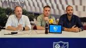 Luis Vera, Pedro Díaz y Cristian Sanz. / Antonio del Arco.