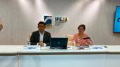 Francisco Reyes y Soledad Aranda durante la rueda de prensa / Iván Fuentes / Diario JAÉN.