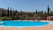 Imagen de archivo de usuarios en la piscina de Las Fuentezuelas. / Elisabeth Ruiz / Diario JAÉN. 
