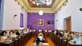 CONCEJALES. Pleno extraordinario celebrado en el Ayuntamiento de Jaén.