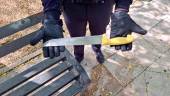 Arma blanca intervenida. / Policía Local de Mancha Real.