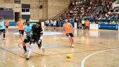 Una jugada del partido entre el Avanza Futsal y el Móstoles FS. / Álex Gómez / Diario JAÉN.