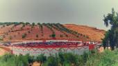 Vista de la plaza de toros de Santa Elena. 