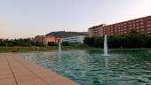 El Parque del Bulevar, en la capital, durante la ola de calor. / Adrián Claudio / Diario JAÉN. 