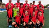 CONJUNTO. Jugadores y cuadro técnico del equipo benjamín del Deportivo Jaén CF en el Costa de La Luz Cup 2019.