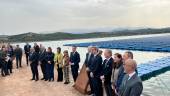 Autoridades en la inauguración de la planta fotovoltaica en Úbeda. / Fotografías y vídeo Jason Moyano / Diario JAÉN. 