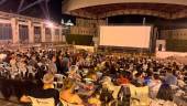 Imagen de archivo de una proyección de una película en el cine de verano, en el Auditorio de La Alameda. / Fescinal. 