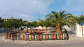 Parque en la Carretera Torrequebradilla, en el barrio de Puente Tablas. / Adrián Claudio / Diario JAÉN.